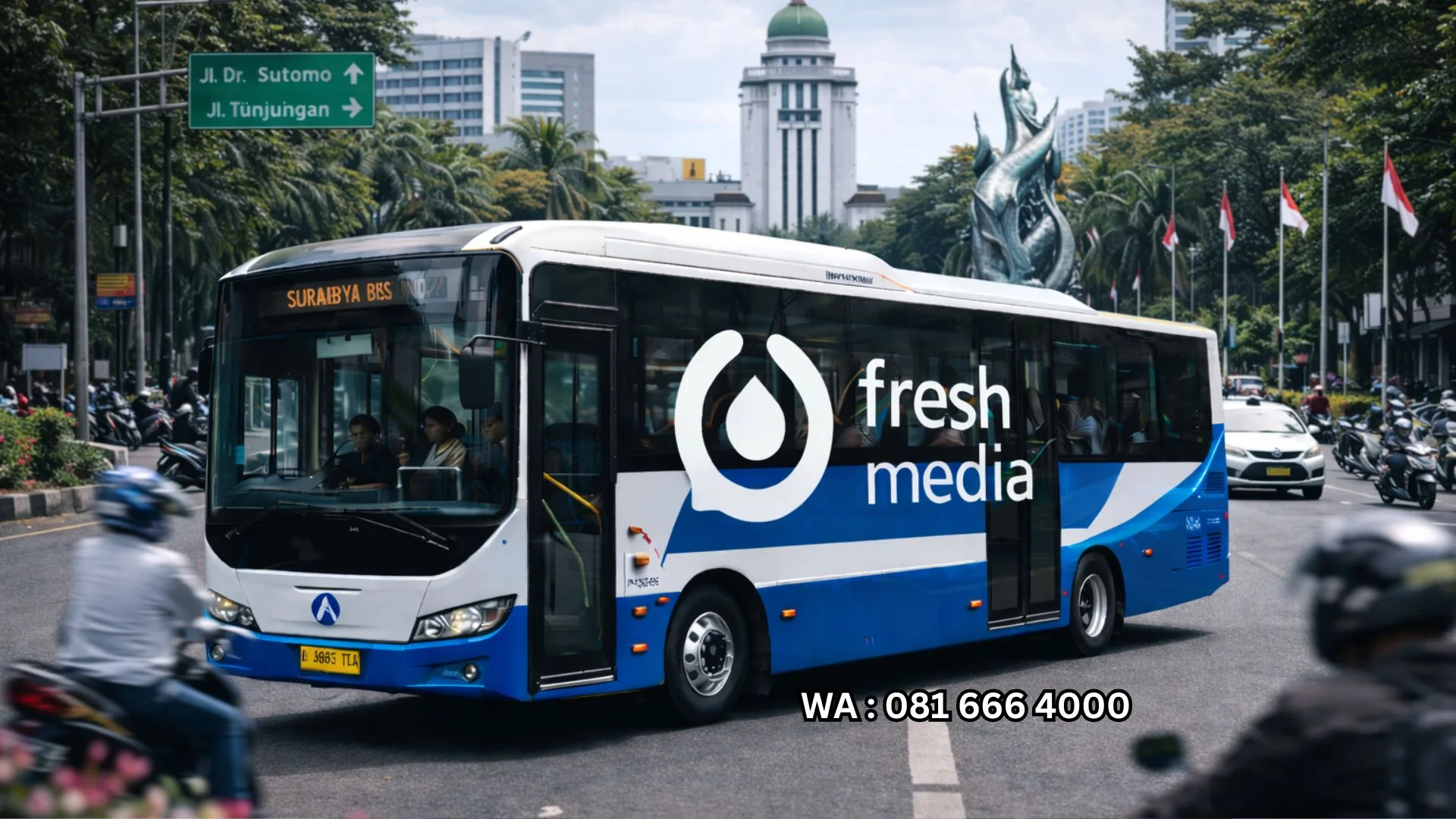Jasa Branding Bus Kampar