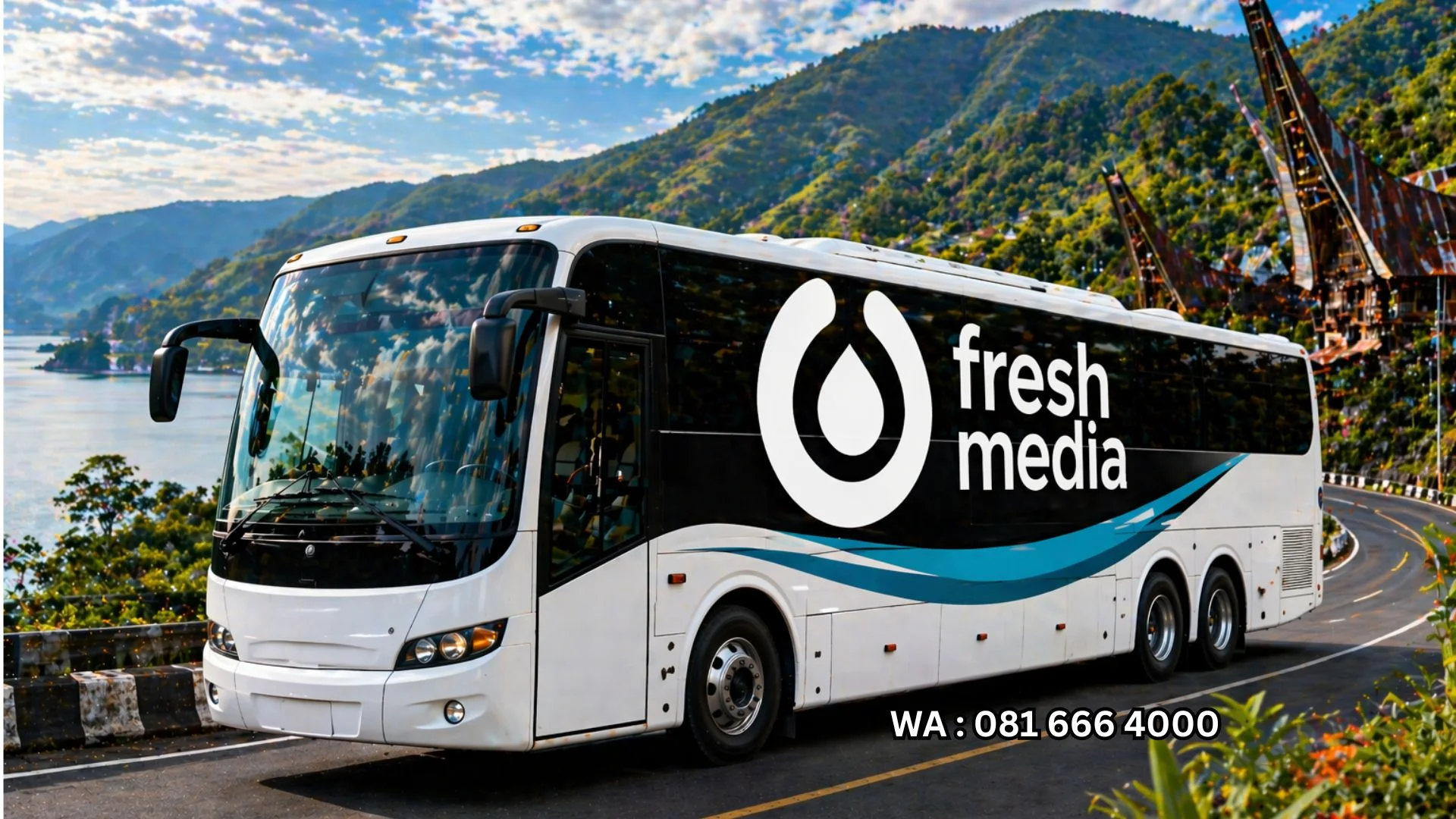 Jasa Branding Bus Kepulauan Sangihe