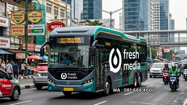 Jasa Branding Bus Kutai barat