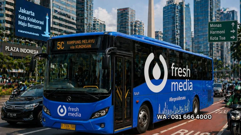 Jasa Branding Bus Muara Enim
