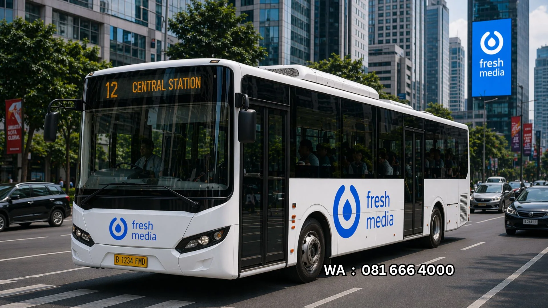 Jasa Branding Bus Nunukan