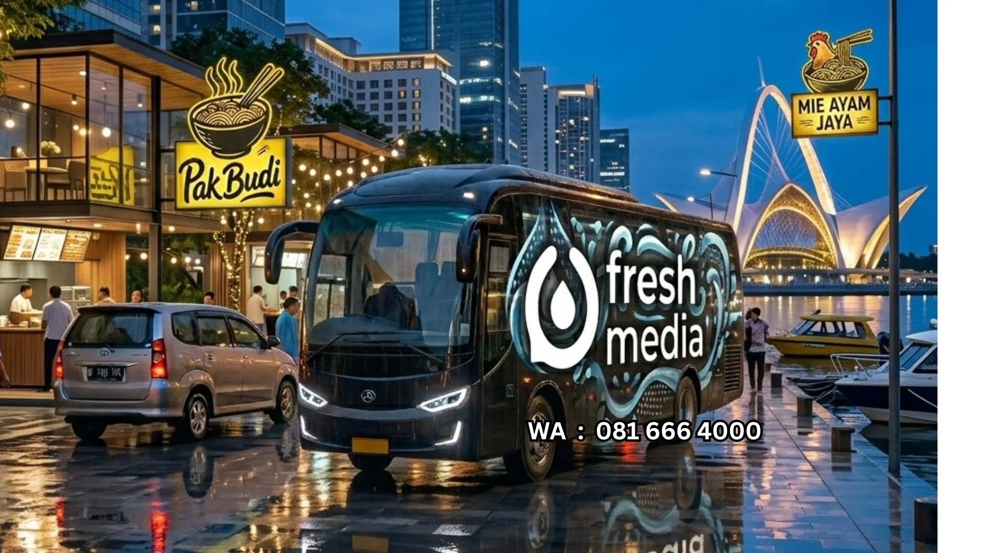 Jasa Branding Bus Pamekasan