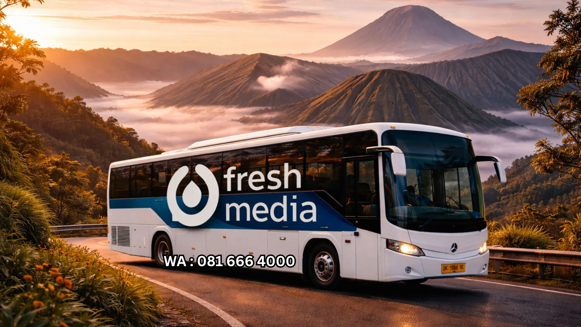 Jasa Branding Bus Sorong selatan
