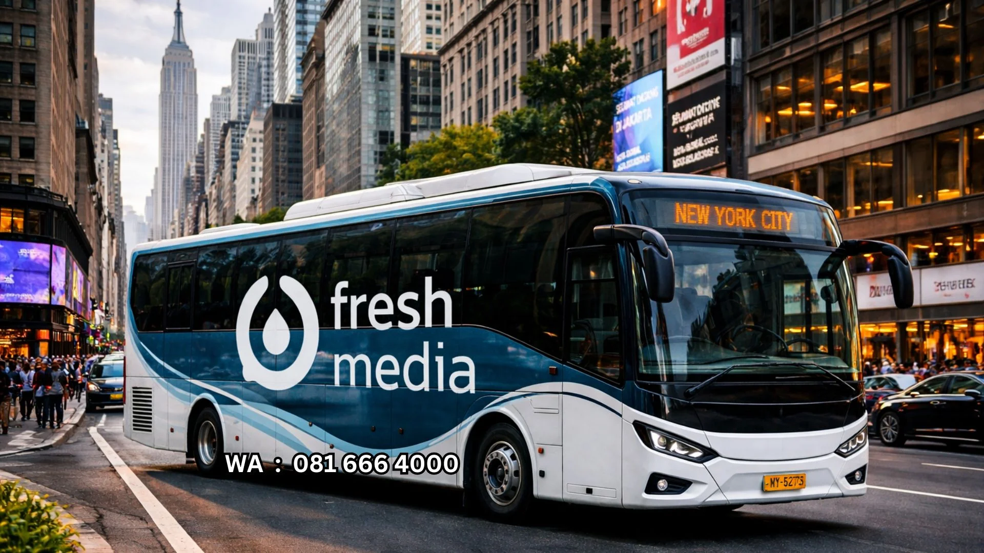 Jasa Branding Bus Trenggalek
