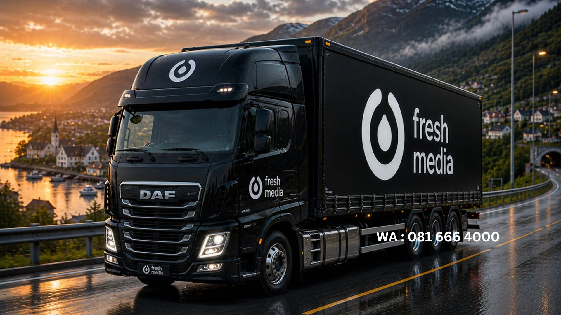 Jasa Branding Truk Bireuen