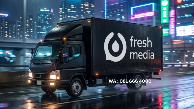Jasa Branding Truk Karo