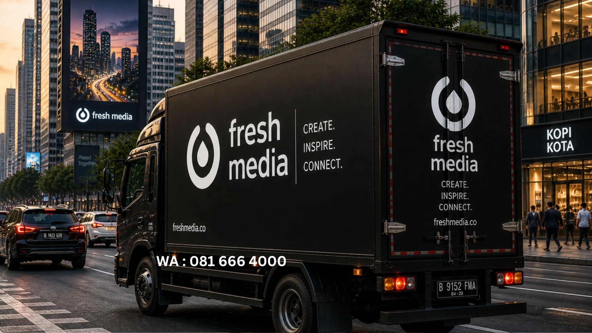 Jasa Branding Truk Labuhan Batu
