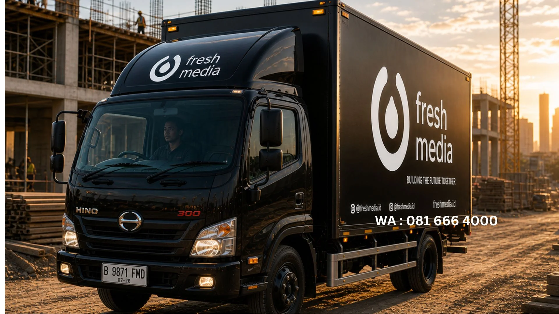 Jasa Branding Truk Medan