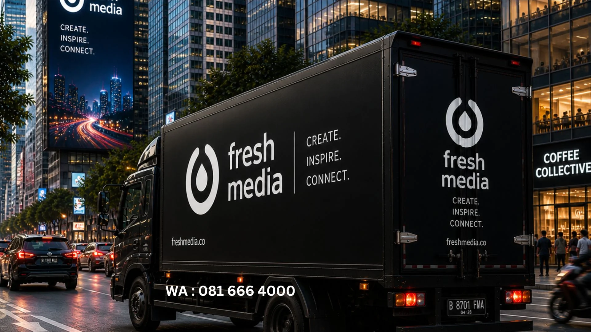Jasa Branding Truk Sijunjung