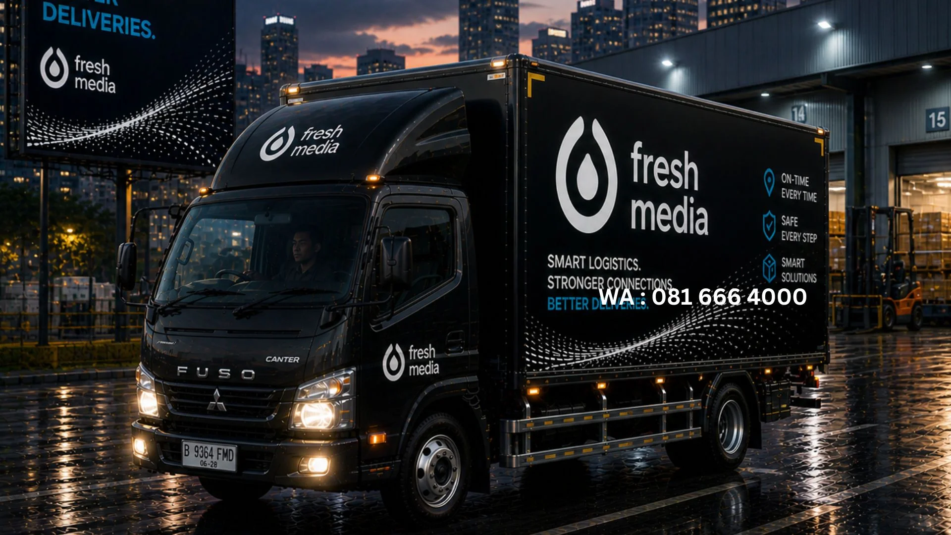 Jasa Branding Truk Simalungun