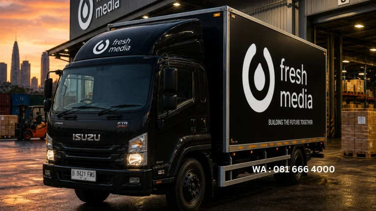 Jasa Branding Truk Solok