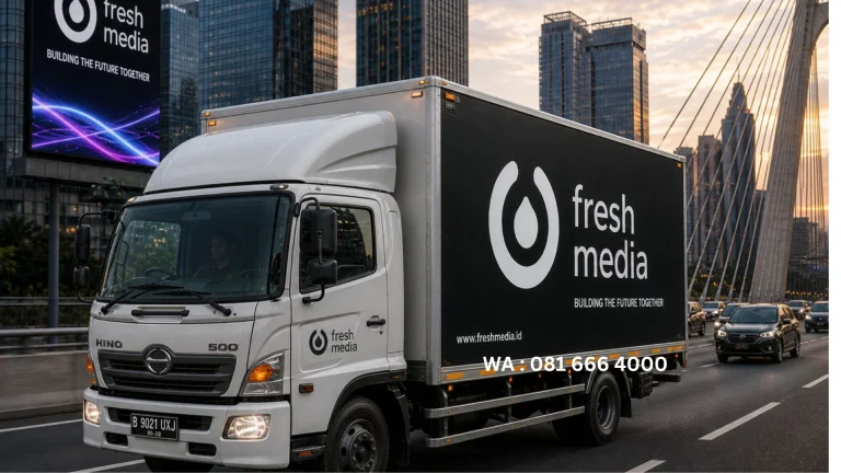 Jasa Branding Truk Tebing Tinggi