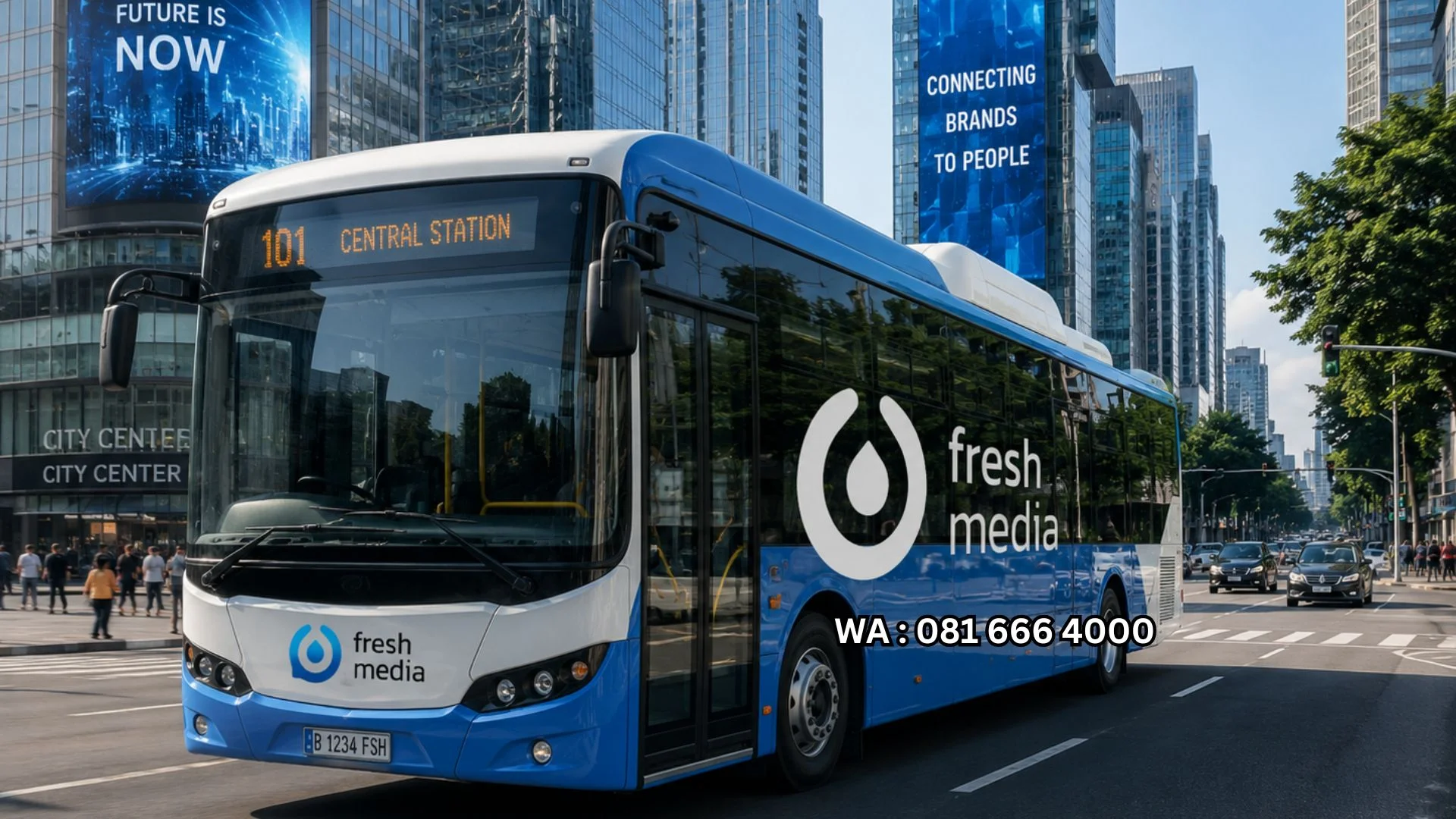Jasa branding Bus Melawi