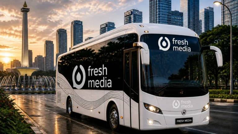 Jasa Branding Bus Lanny Jaya