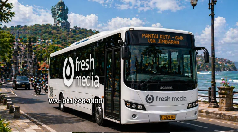 Jasa Branding Bus Barru