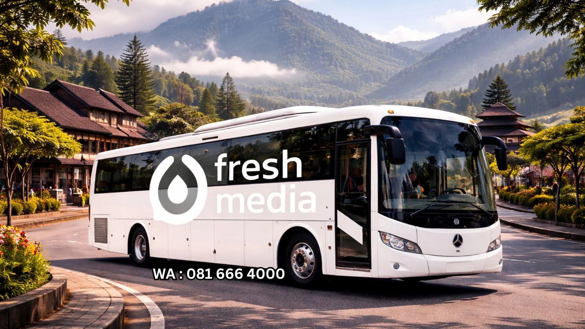 Jasa Branding Bus Biak Numfor