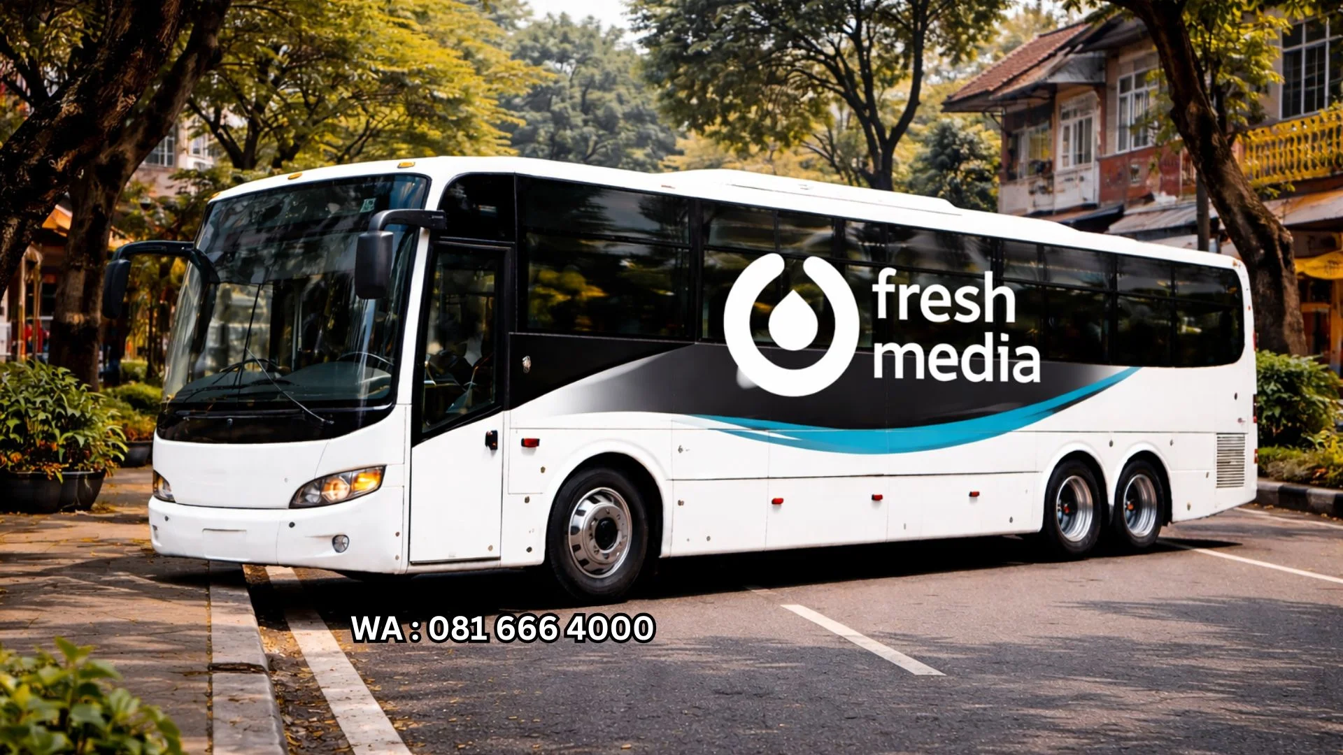 Jasa Branding Bus Jayapura
