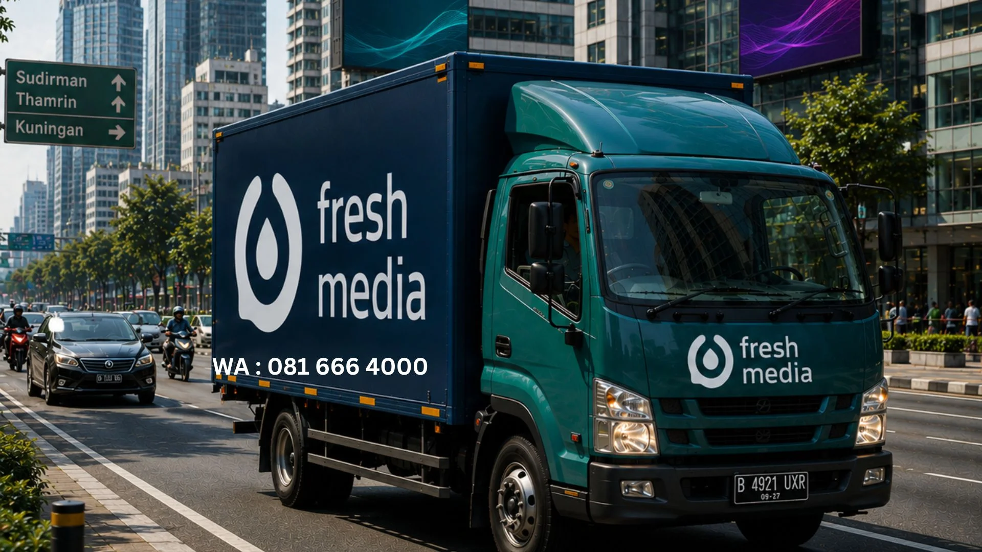 Jasa Branding Truk Sarolangun