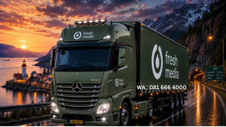 Jasa Branding Truk Paniai