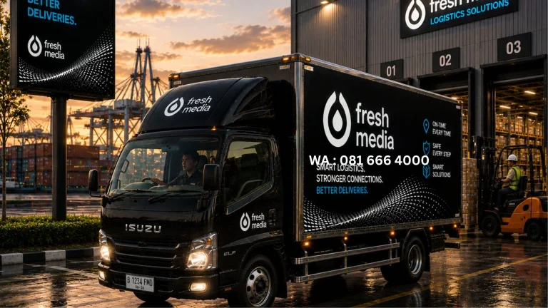 Jasa Branding Truk Pulang Pisau